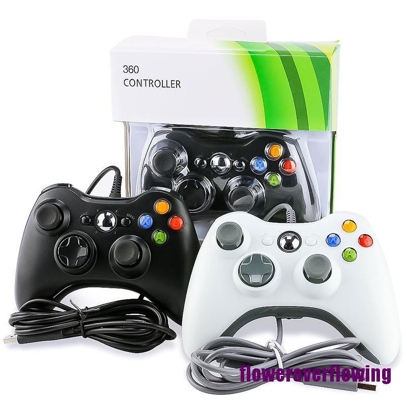 Controle De Jogo FLBR Com Fio Gamepad Joystick Pad Para Microsoft Xbox 360 & PC 7 8 10
