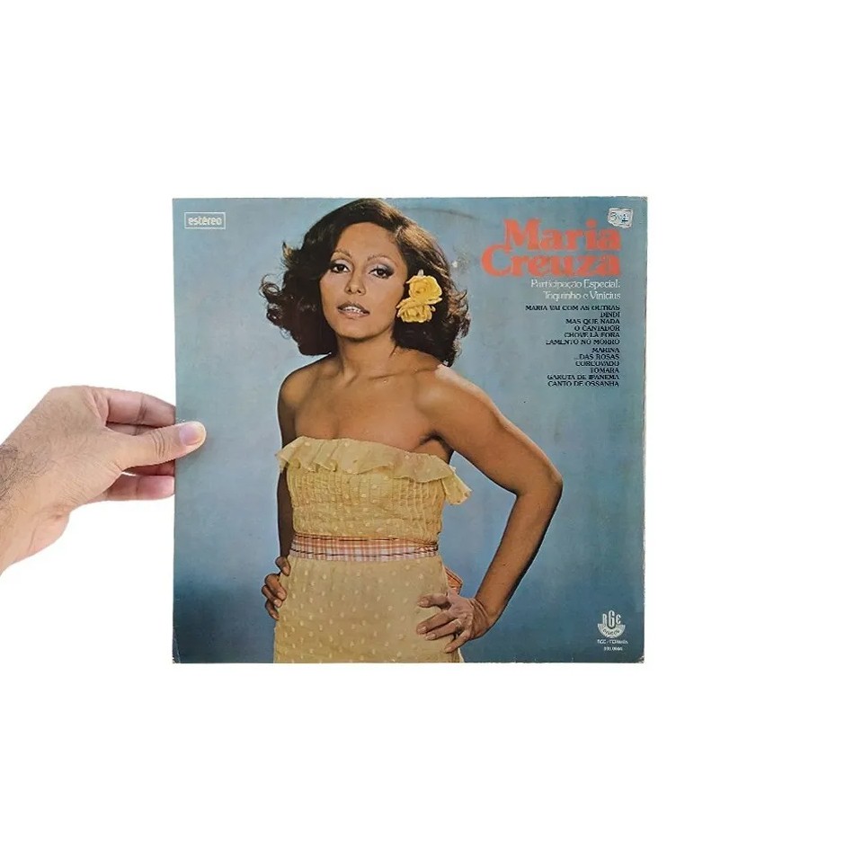 Lp Maria Creuza 1977 - Participação Toquinho e Vinicius