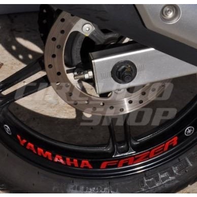 Adesivo Roda Refletivo Moto Yamaha Fazer 250 Tp Tuning Top