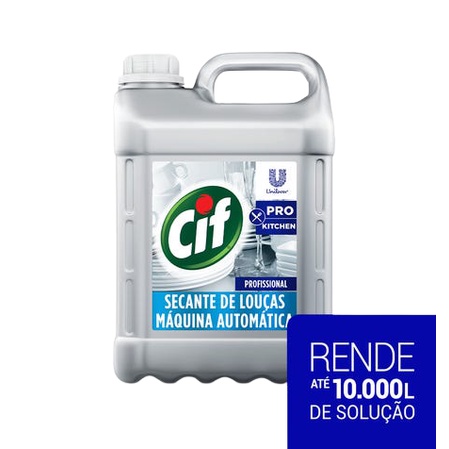 Secante P/ Máquina Lava Louças 5L Cif em Oferta na Shopee
