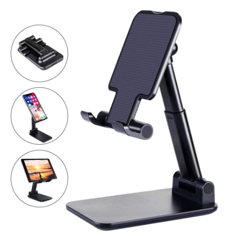 Suporte Para Celular E Tablet Dobrável Ajustável