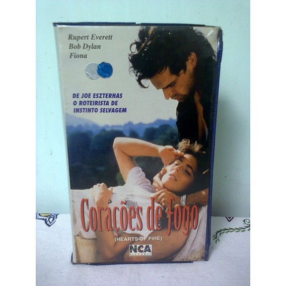 Fita Vhs Original Corações De Fogo - Bob Dylan - Ag25
