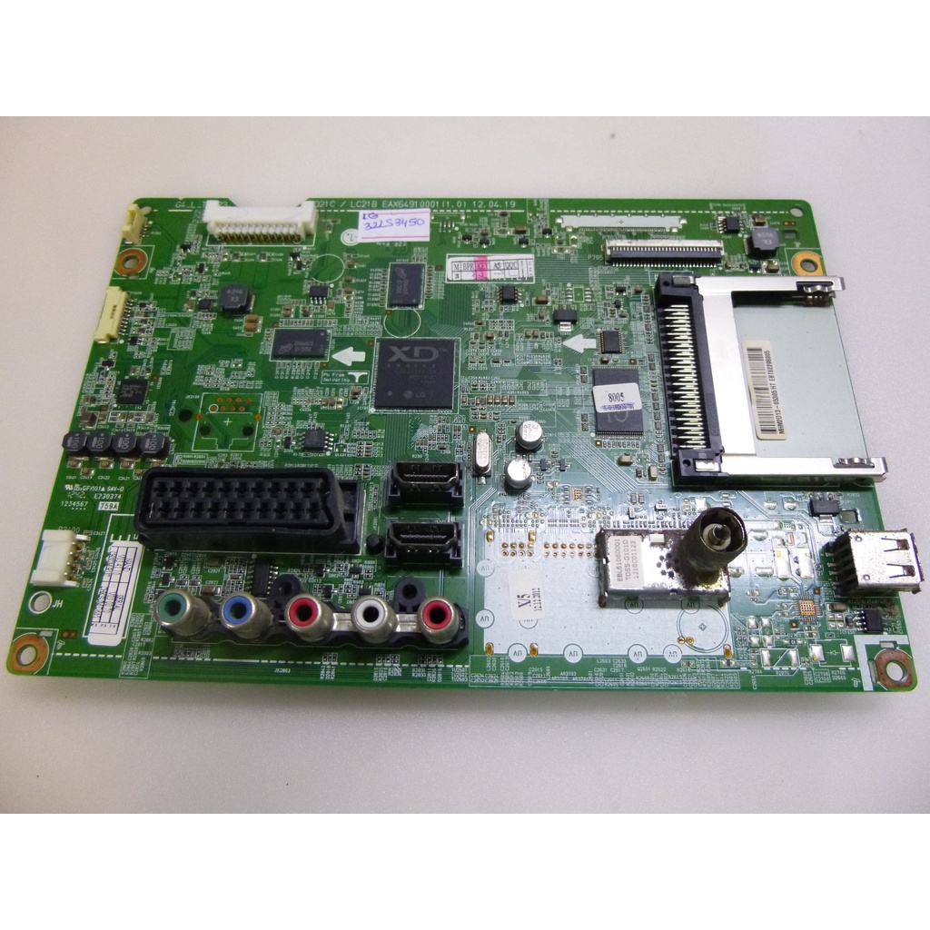 placa principal tv lg 32ls3450 / eax64910001