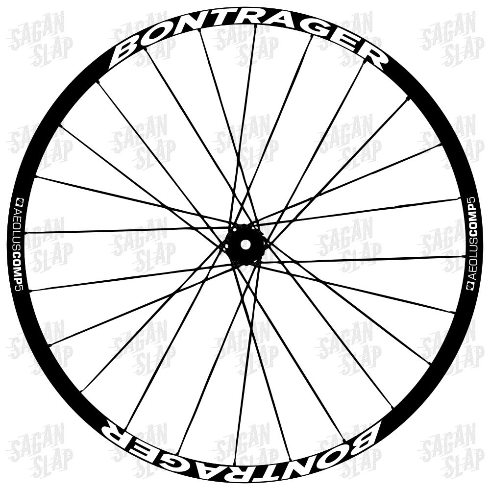 BONTRAGER AEOLUSCOMP5 Adesivo Largura 2cm Decalque Aro mtb downhill roadbike 26 27.5 29 700c