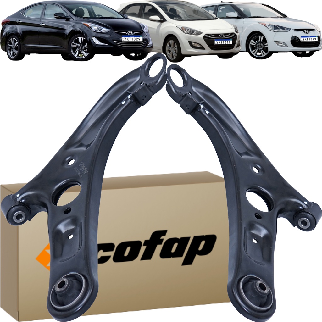 Par Bandeja Balança Original Cofap Elantra I30 Veloster 2011 a 2016 em Oferta na Shopee