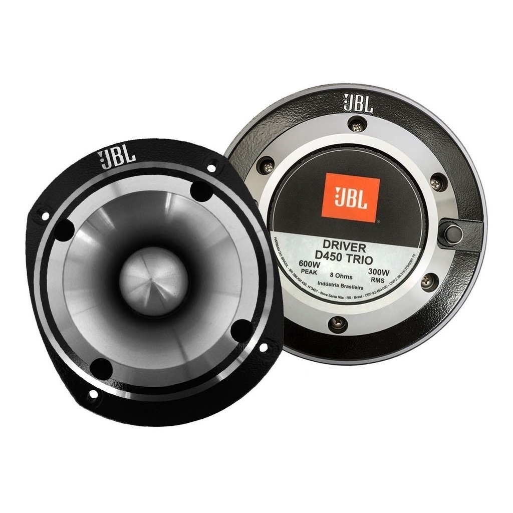Kit Driver JBL D450 Trio 300 Watts Rms + Super Tweeter ST450 Trio 300 Watts Rms