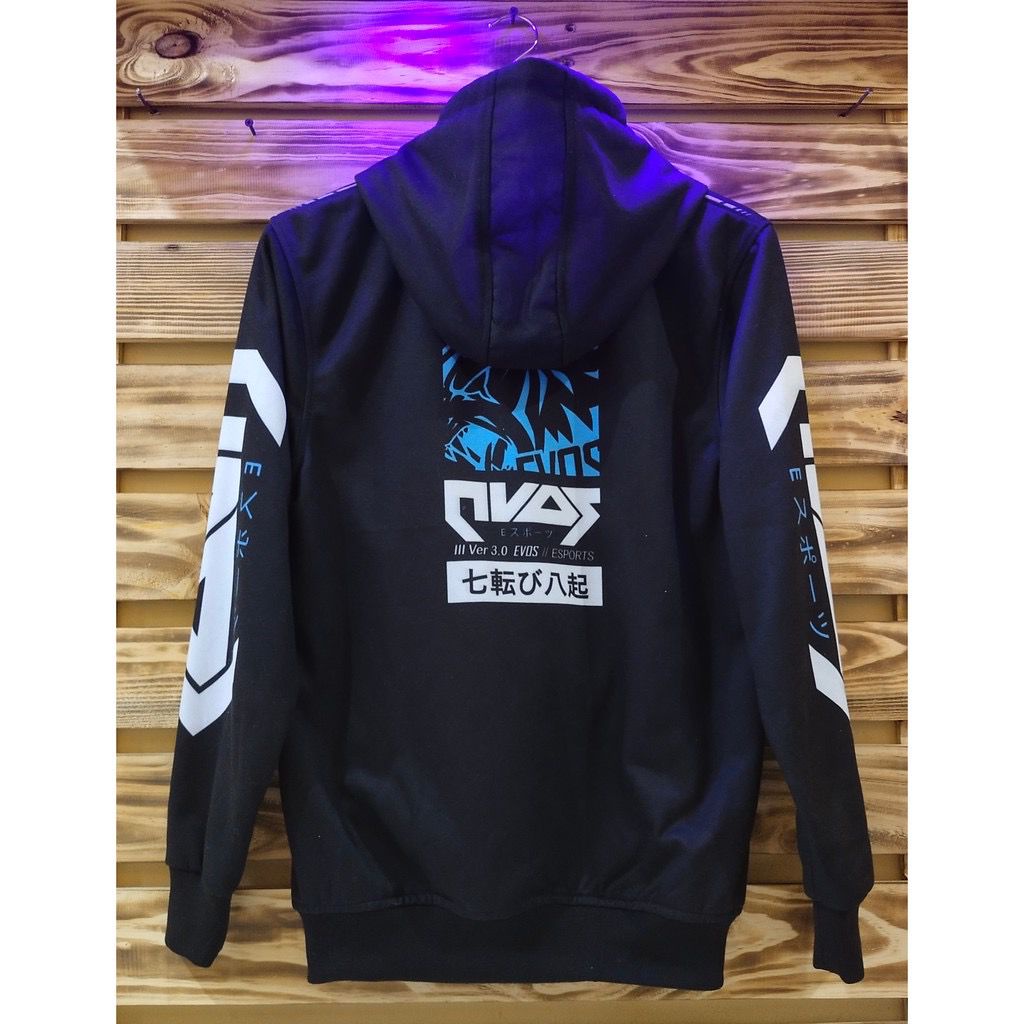 purple fox racing hoodie