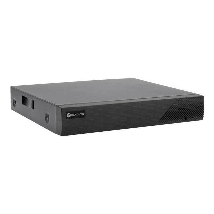 Nvr Motorola 16 Canais Poe H265 2sata 8m Mtn162u1611
