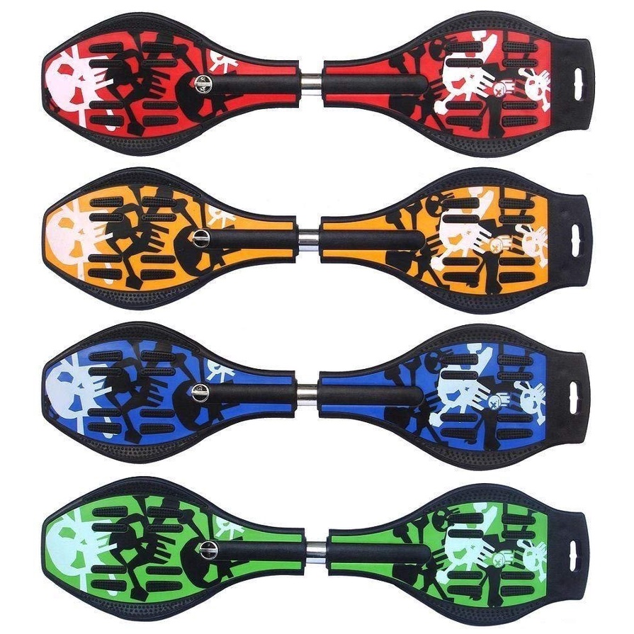 Skate Duas 2 Rodas Waveboard Longboard Surf Rua Rocking