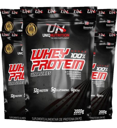 10x Whey Protein Uniq (20 Kilos) Isolado Hidrolisado 0 Soja