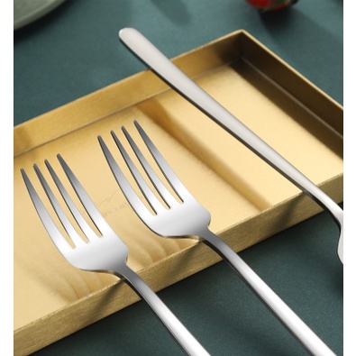 6 Peças Garfo Aço Inoxidável Para Sobremesas Frutas Garfo De Jantar Processo De Polimento Reutilizável em Oferta na Shopee