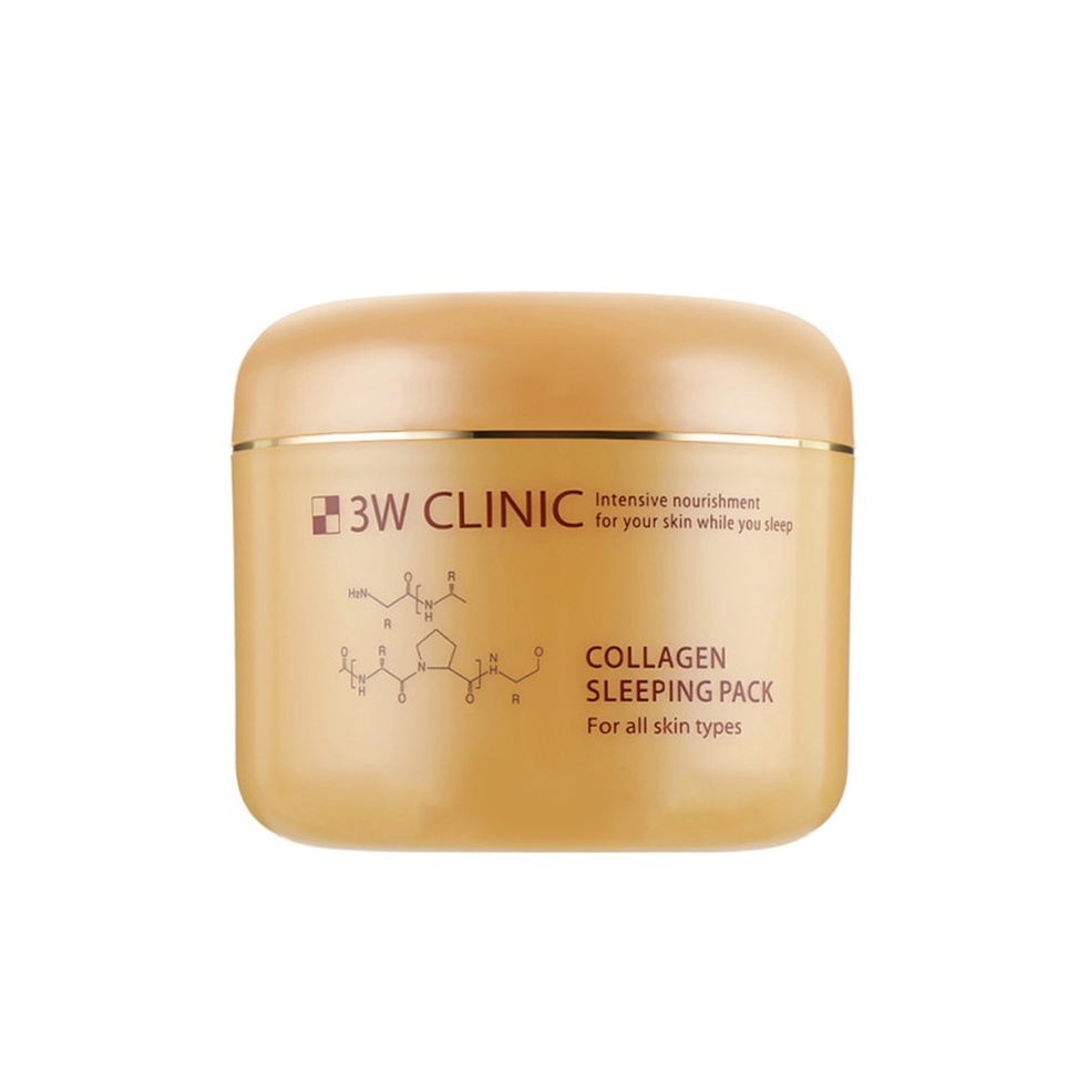 Detalhes do 3w clinic sleeping pack 100ml 4 type