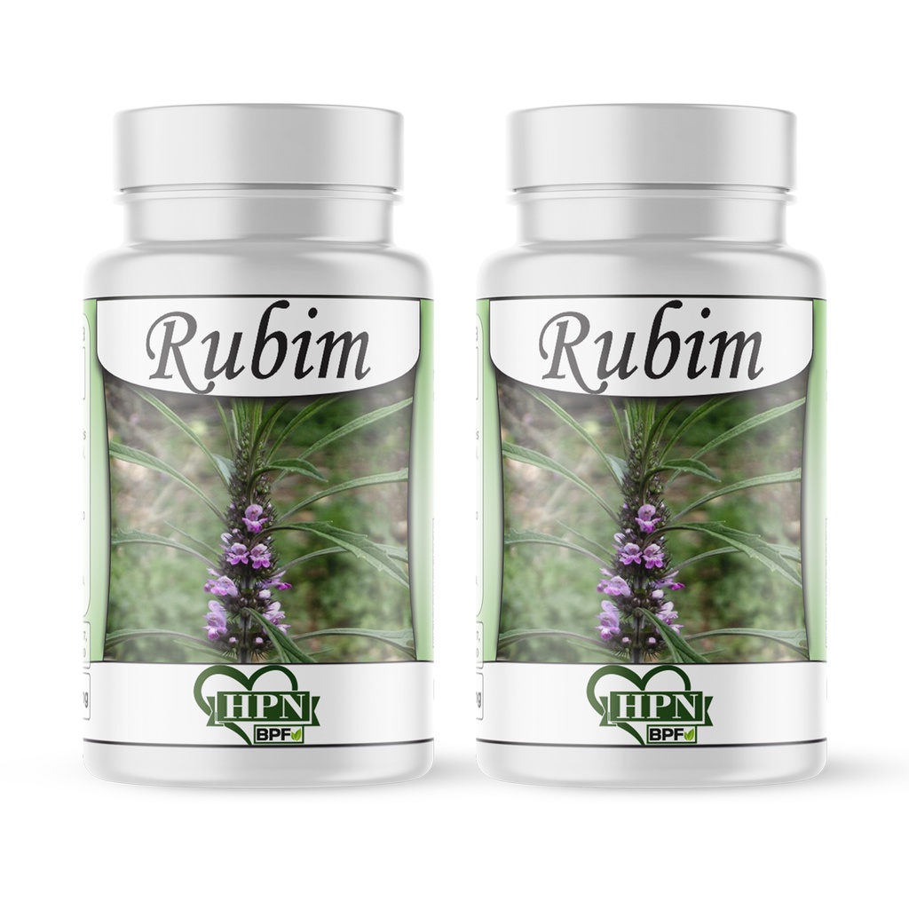 Erva Rubim Verdadeiro 120 Cápsulas Multi Funcional Natural
