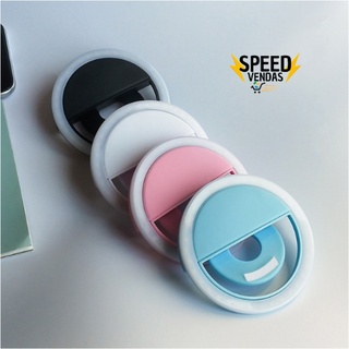Ring Light Celular Luz Para Selfie E Fotos Blogueira Youtuber Mini Premium