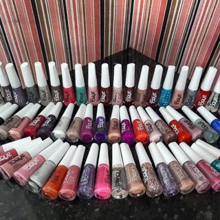 Kit com 60 esmaltes Novo Toque sem repetições moda com qualidade em Oferta na Shopee