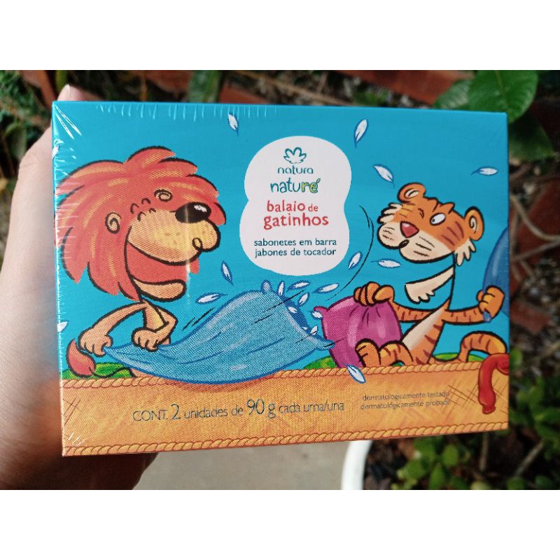 Sabonete Infantil Balaio de Gatinhos Natura | Shopee Brasil