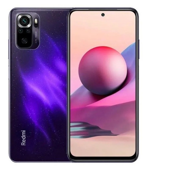 Celular Xiaomi Redmi Note 10S Dual SIM 128 GB Starlight Purple 8 GB RAM - Novo -Lacrado