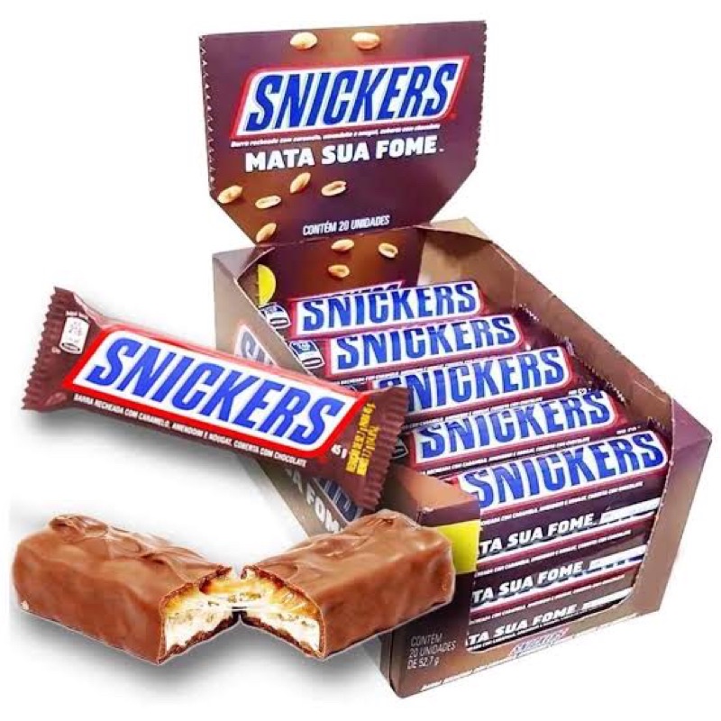 Snickers Original 20un 45g | Shopee Brasil