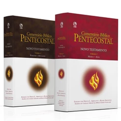 Comentário Bíblico Pentecostal Novo Testamento | 2 Volumes | Capa Dura