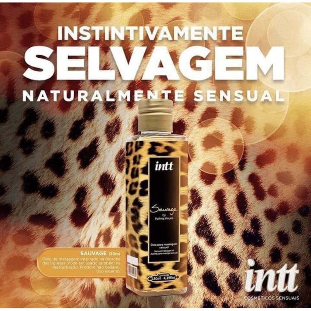 Óleo Aromático para Massagem Sensual e Masturbação - Sauvage | Shopee Brasil