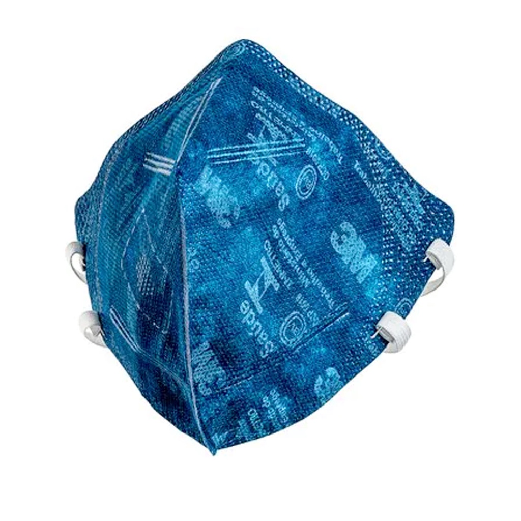 Máscara de Proteção Respiratória Dobrável 3M 9820BR PFF2