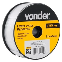 Linha Para Pedreiro Rolo 0,80 X 100 Metros VONDER