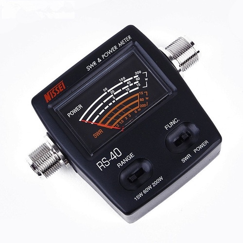 Wattimetro E Medidor Estacionaria Nissei Analogico Rs-40
