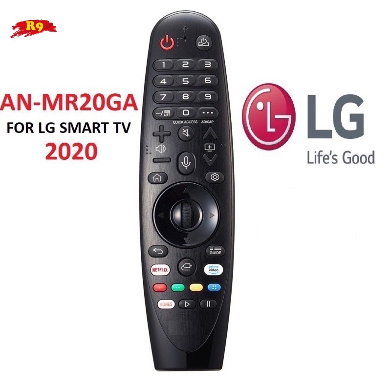 Controle Remoto Universal Smart Magic Para TV LG AN-MR20GA Com Voz