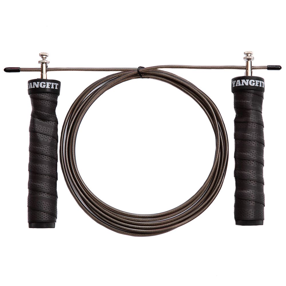 Corda de Pular Speed Rope Rolamento e Pegada Anatômica Yangfit: Onde Comprar | BuscaProdutos