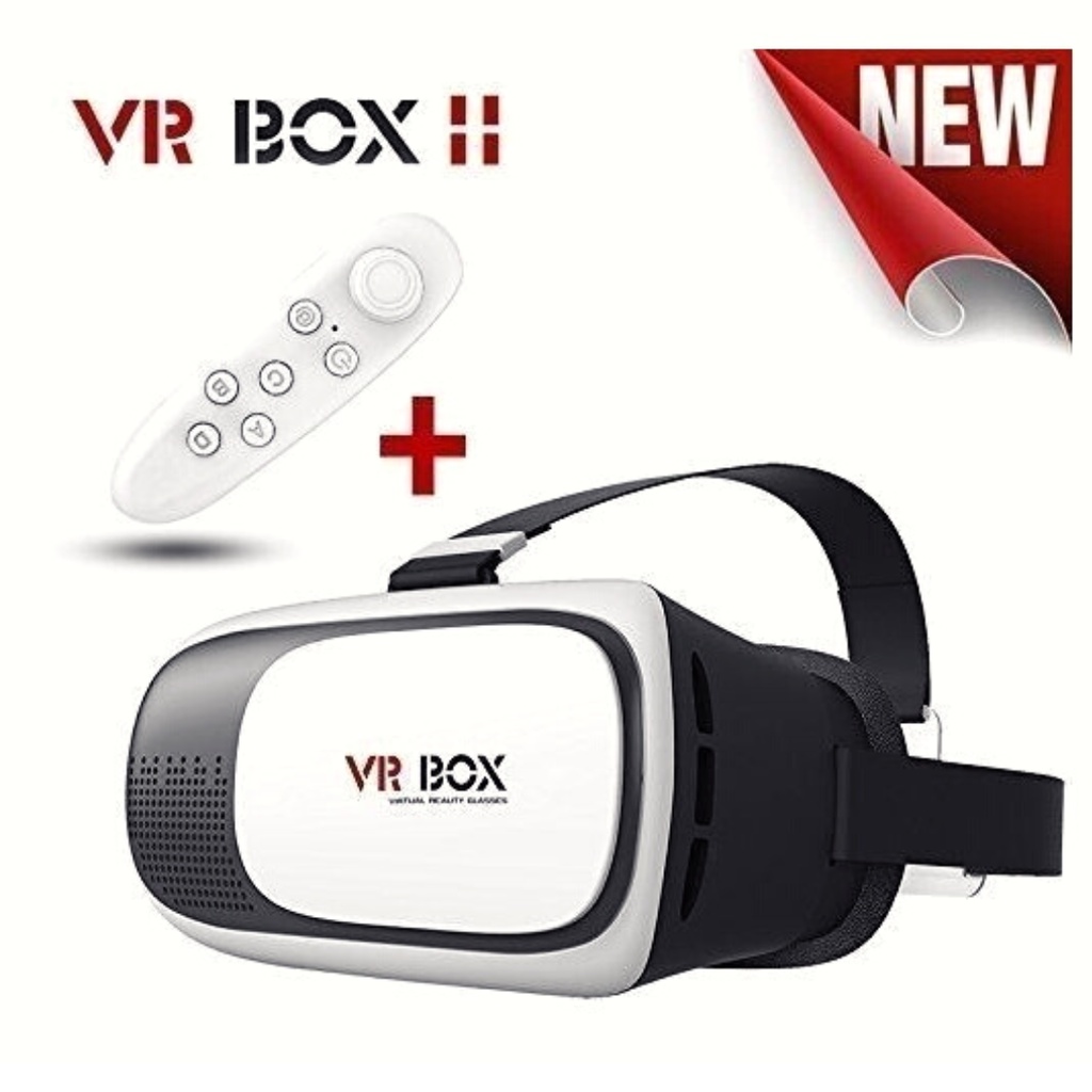 Oculos 3d Rift Realidade Virtual Cardboard Vr Box + Controle android e ios