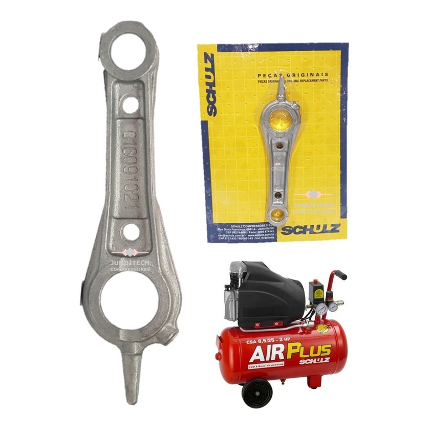 Biela Do Compressor Schulz Csa 8,5 E Msa 8,1 116091021/at