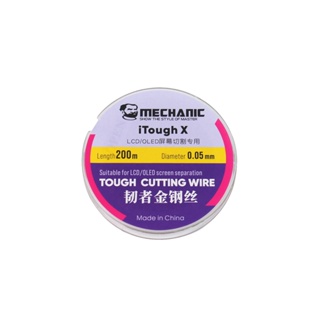 Fio De Aço Separar LCD  Mechanic 200m x 0.05mm 03509 em Oferta na Shopee