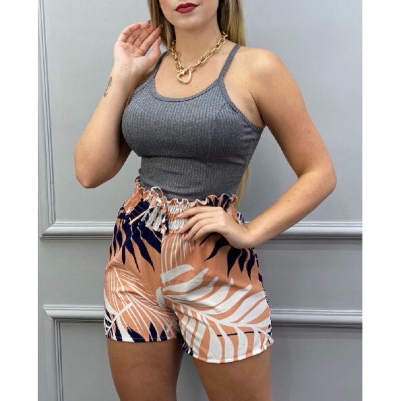 Regata Alcinha Canelado Blusa Feminino Com Bojo Primavera verão Moda ！