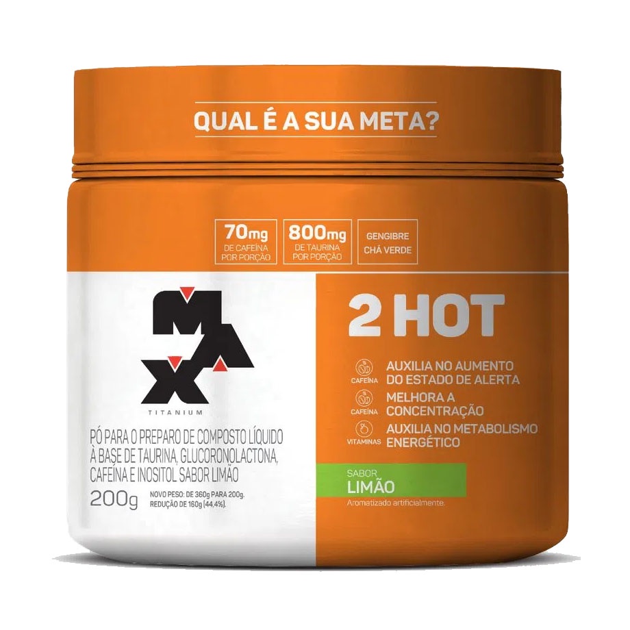 Termogênico 2HOT 200g - Max Titanium