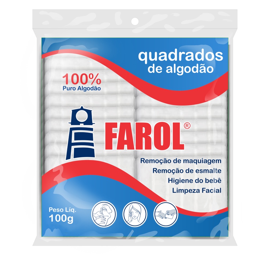 Algodão Quadradinho 100g Farol