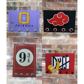 Porta chaves temáticos em MDF, Decoração geek