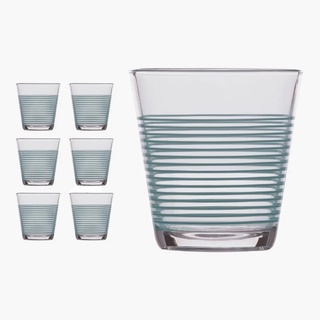 Americanas Conjunto 6 Copo Fiesta Azul 250 ml
