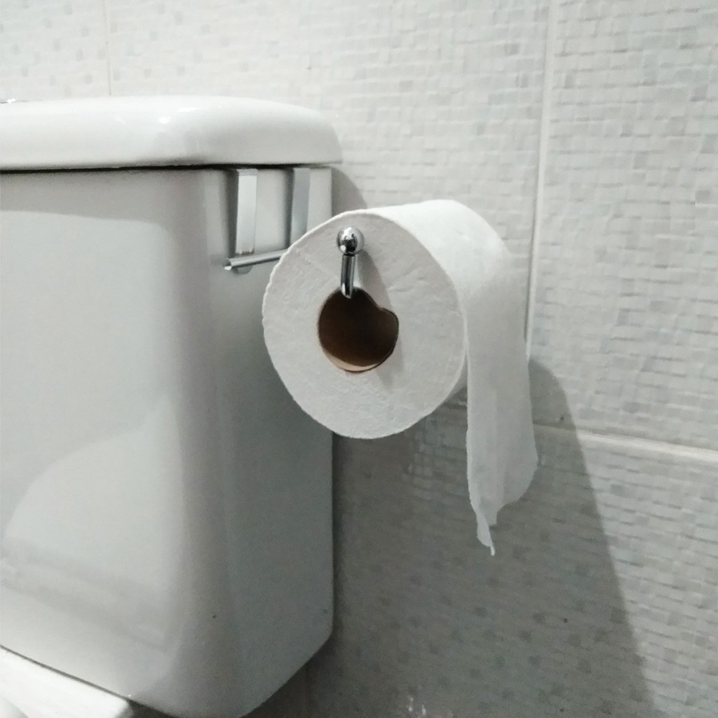 Suporte Para Papel Higiênico Caixa Descarga Acoplada