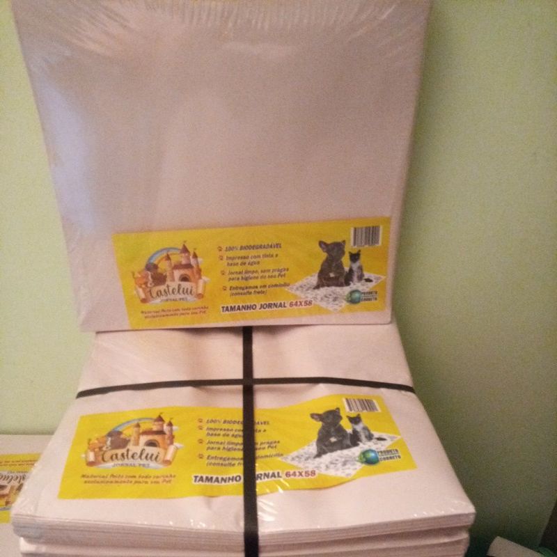 Jornal sem impressão 100 folhas