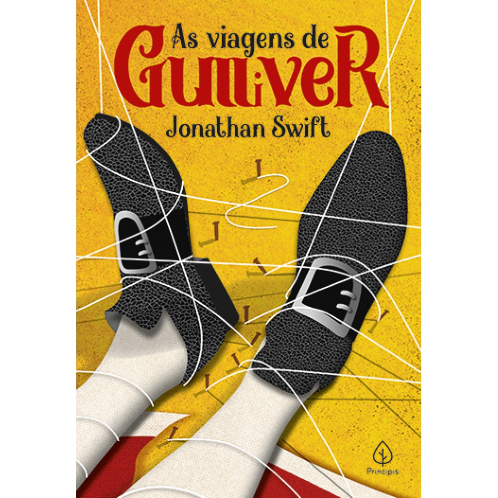 Livro - As viagens de Gulliver - Capa comum - Principis