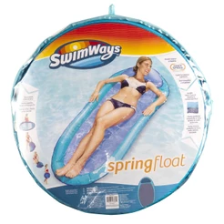 Swimways - Boia Colchão Flutuante - Verde e Azul