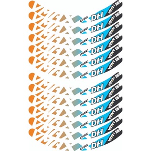 Kit Adesivo Aro Vmaxx Freio A Disco Para As Duas Rodas