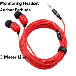 3 Metro De Comprimento 3.5 Milímetros Fone De Ouvido Com Fio Com Microfone Apto Para Âncora Vivo Universal Pc Portátil