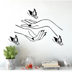 Adesivo Decorativo De Parede Quarto Sala Manicure Pedicure