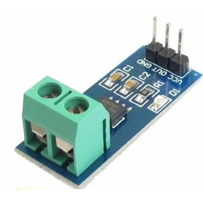 Módulo Sensor De Corrente Acs712 - 5a Arduino Pic Arduíno, Arduino Mega, Arduino Uno, Esp8266, Esp32, W5100, Hc-05