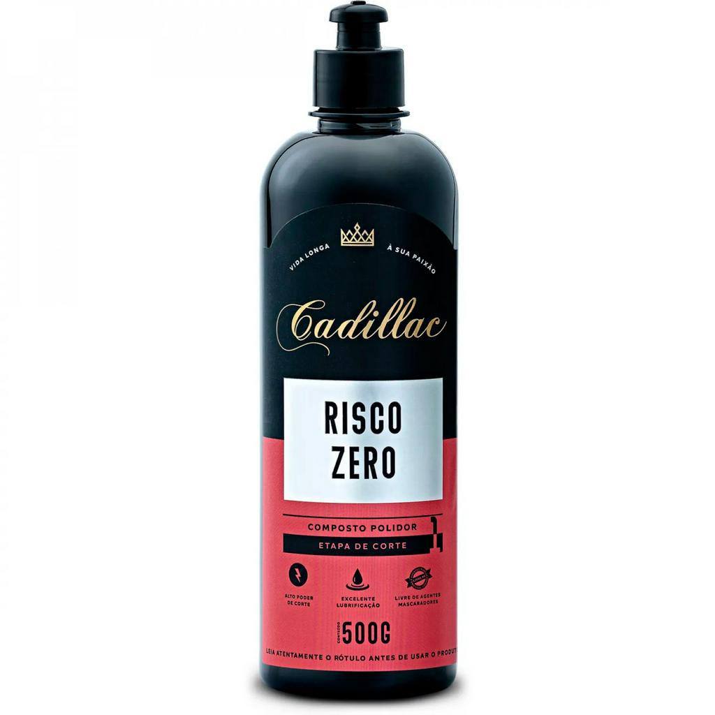 Composto de Corte Agressivo Risco Zero 500G Cadillac ALTO PODER DE CORTE A BASE DE ÁGUA POUCA GERAÇÃO DE PÓ