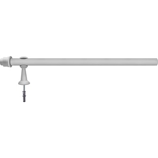 varão de cortina 2,00m branco 19mm para quarto sala cozinha janela(ferro )