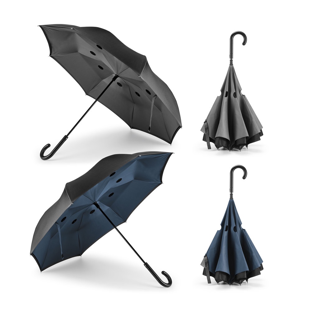 tsunami Nod Handbook Guarda-chuva Reversível Com Capa Dupla | Shopee Brasil