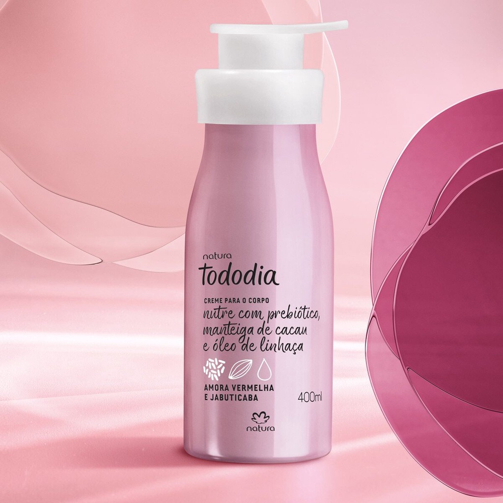 Hidratante Natura Tododia Amora Vermelha e Jabuticaba 400 ml | Shopee ...