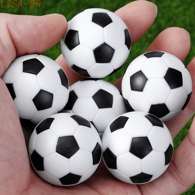 Mini bolas de futebol, 2 peças, resina branca bolas, para jogos indoor, download  grátis